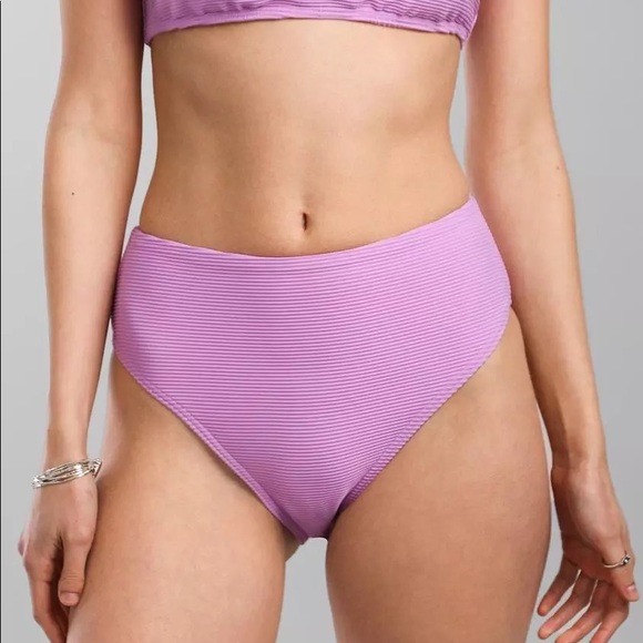 Billabong Tanlines High Maui Rib Bikini Bottom - Picture 3 of 4